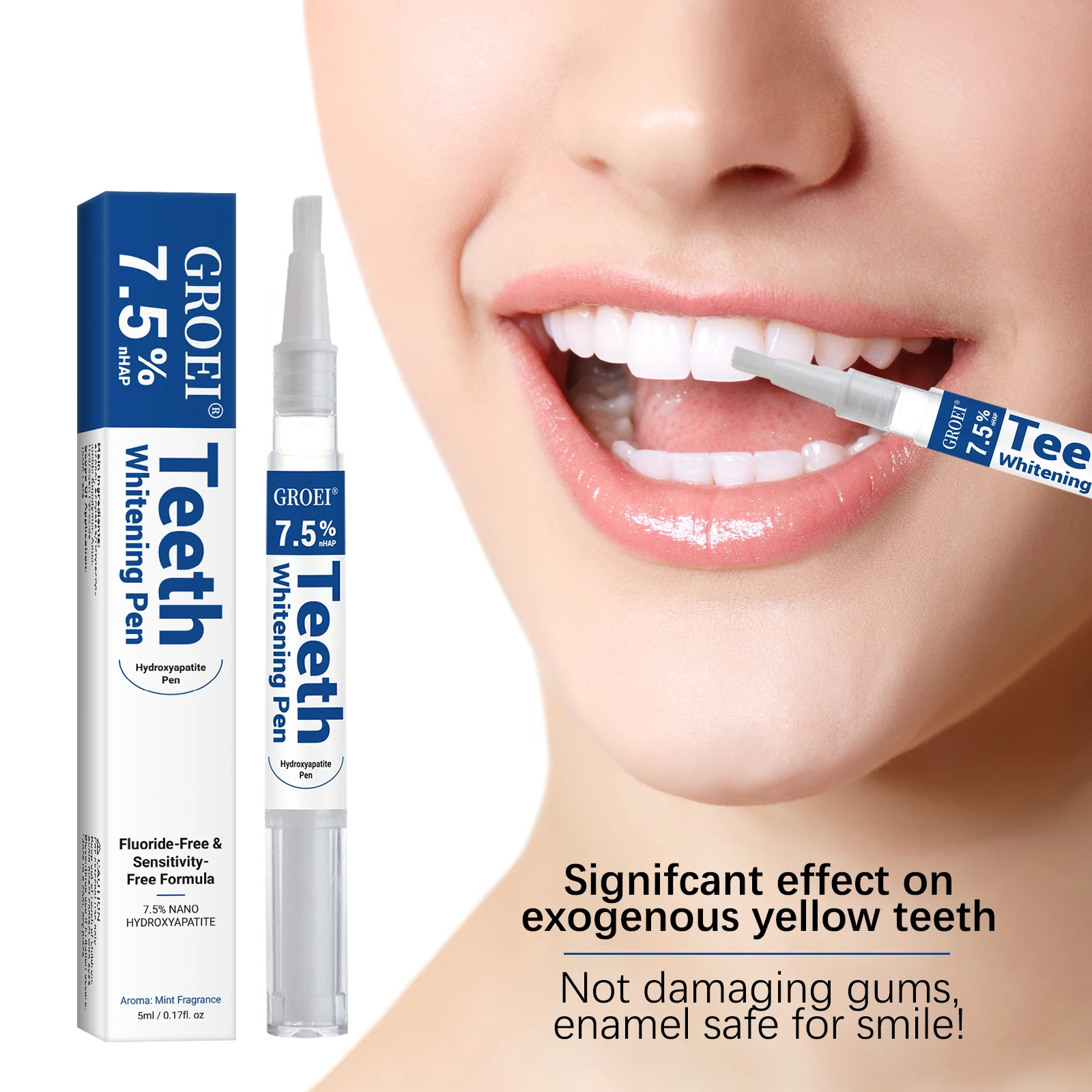 Teeth Whitening Hismile - Hydroxyapatite Tooth Whitening Pen Dazzling White
