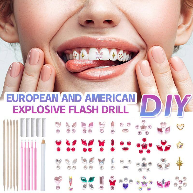 NEW Professional Tooth Gem Kit - đánh giá và giá Tooth Gem Kit