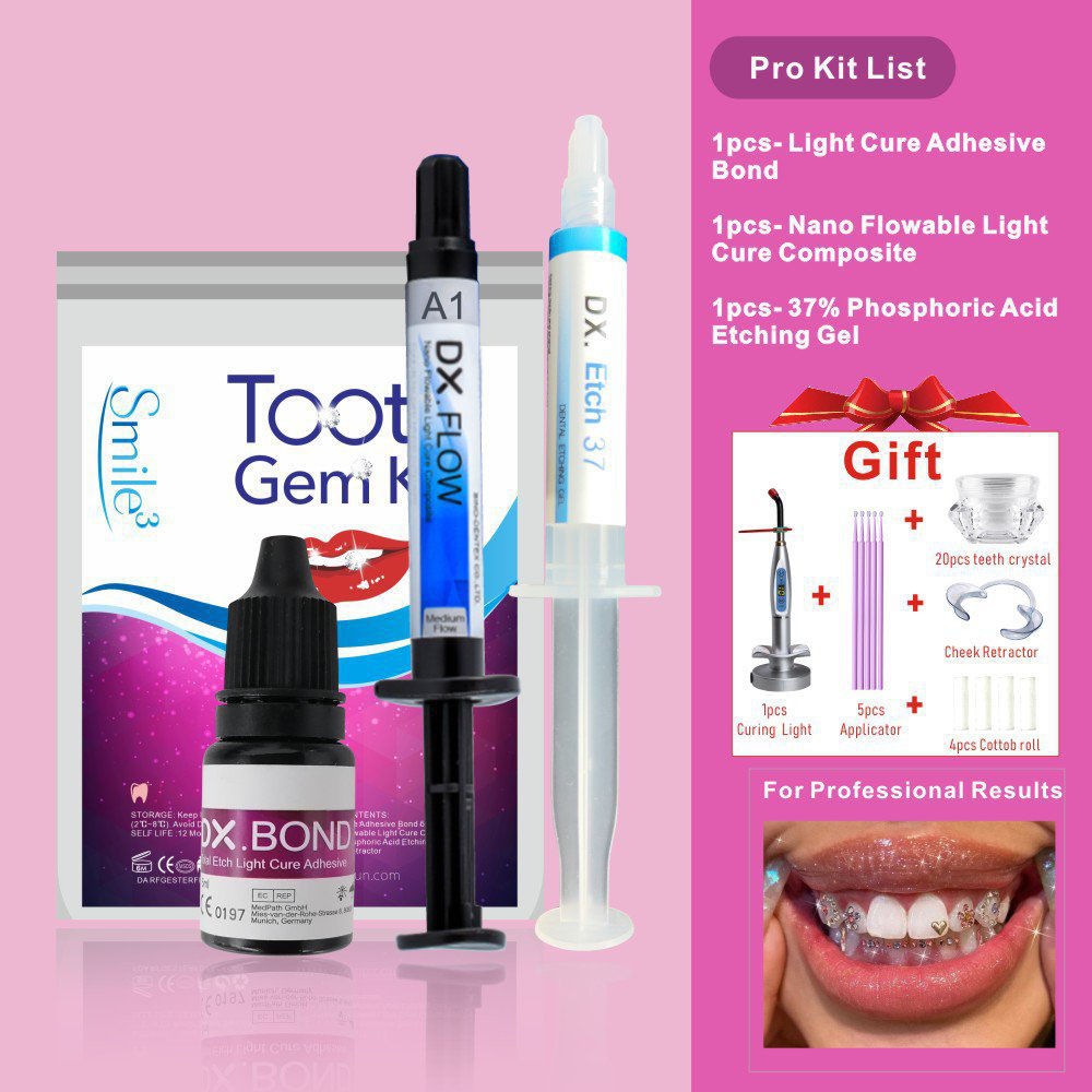 Professional DIY Tooth Gem Kit - đánh giá và giá Tooth Gem Kit