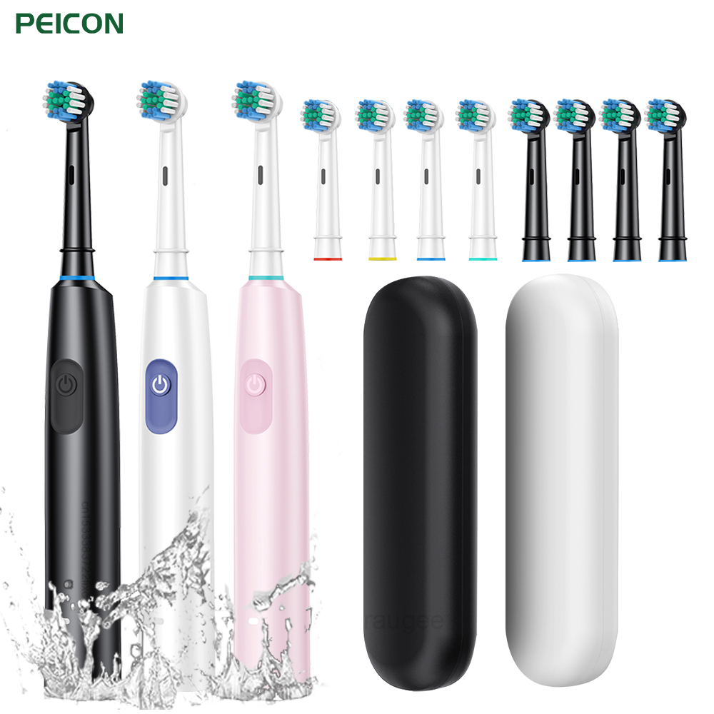 Electric Rotating Toothbrush D - đánh giá và giá Teeth Whitening Gel Refills