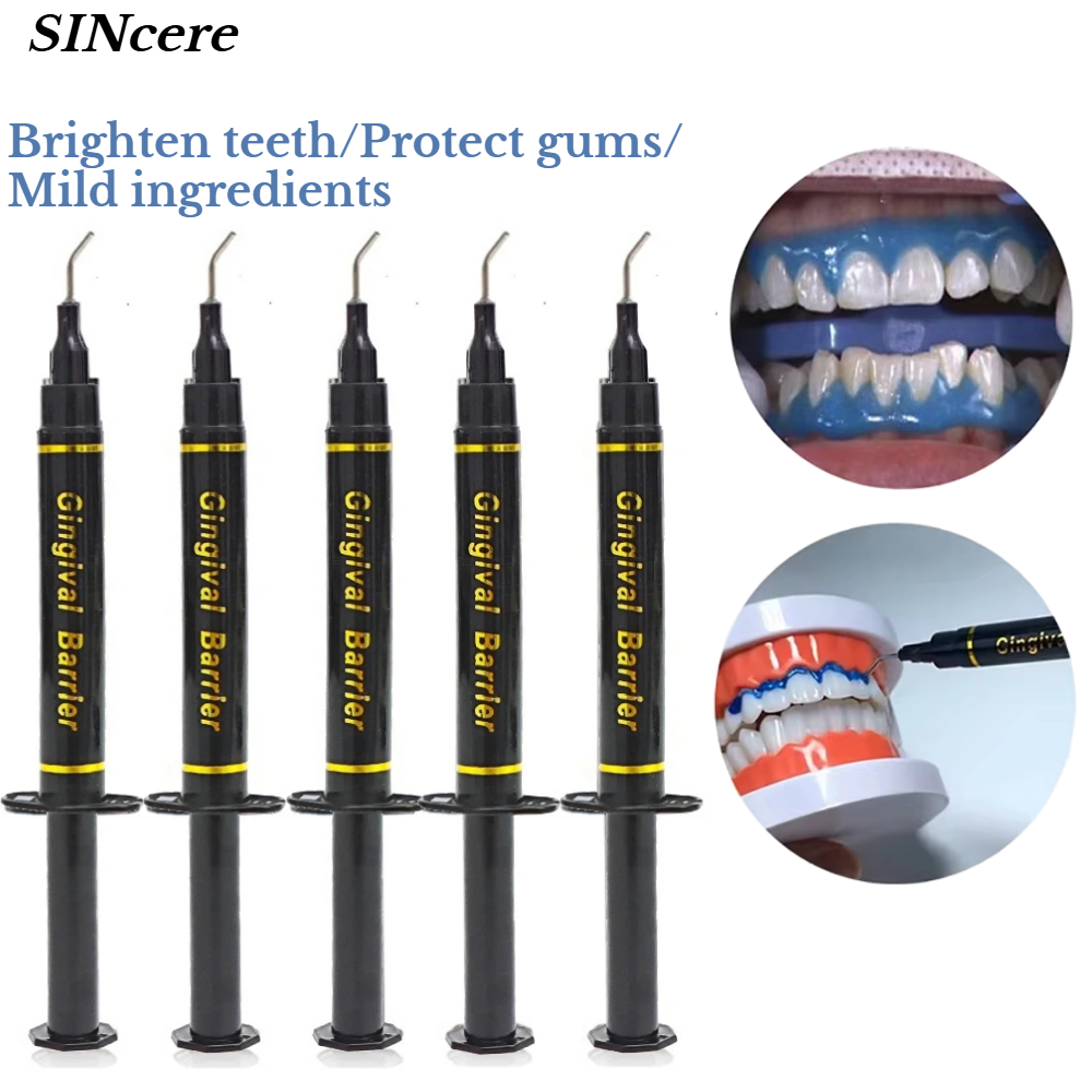 Dental Syringe Gum Protector G - đánh giá và giá Teeth Whitening Gingival Barrier