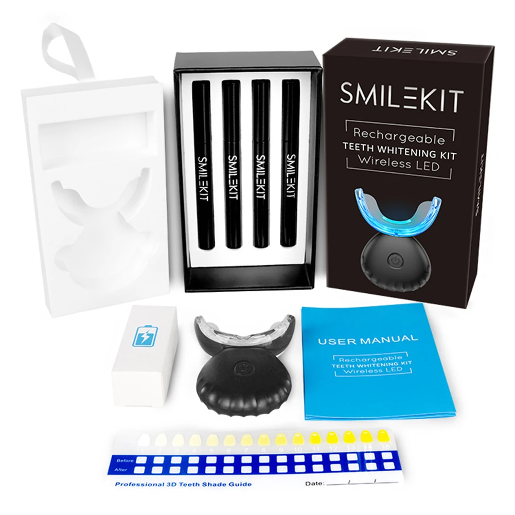 Dental Teeth Whitening Kit Min - đánh giá và giá Teeth Whitening Hismile