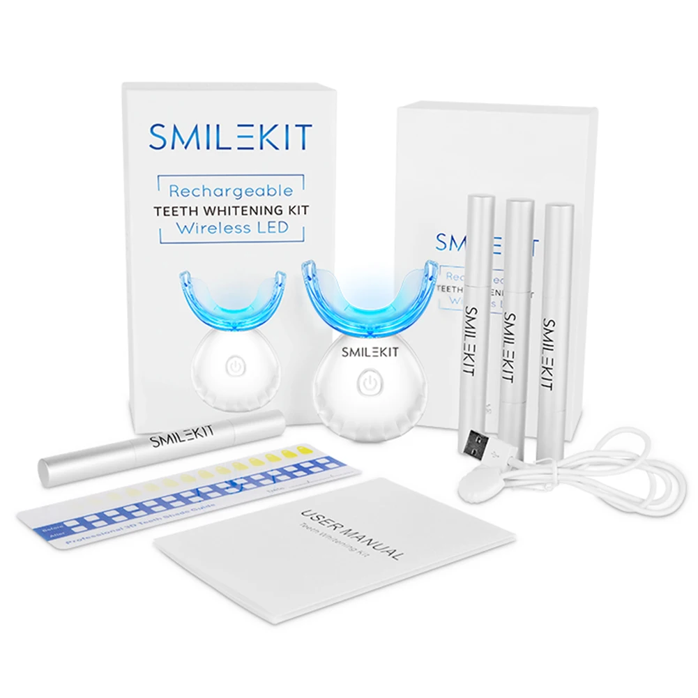 Dental Teeth Whitening Kit Min - đánh giá và giá Teeth Whitening Hismile