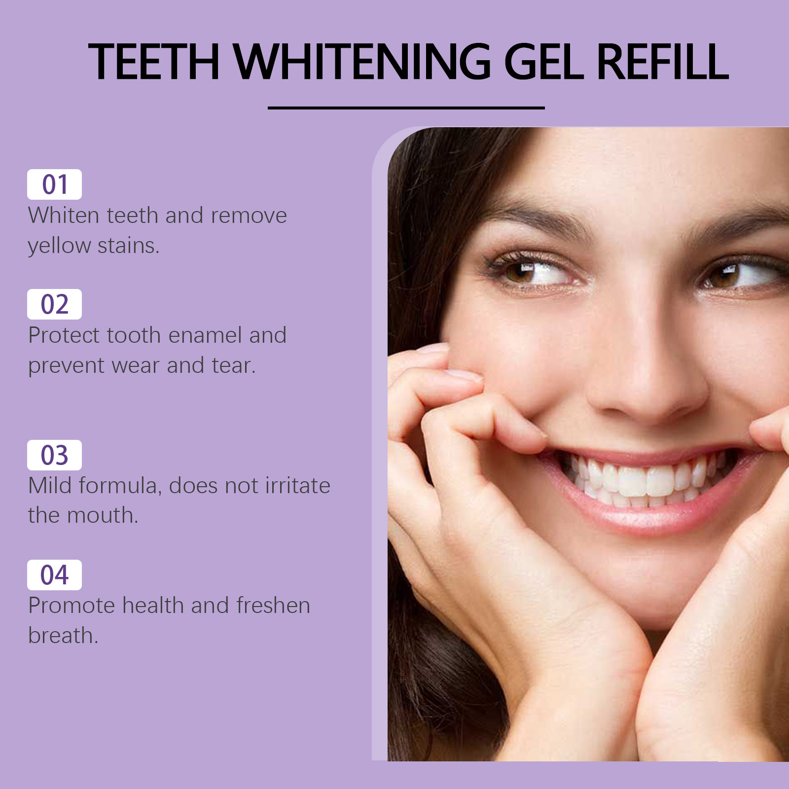 ORALHOE Teeth Whitening Gel Re - đánh giá và giá Teeth Whitening Gel Refills